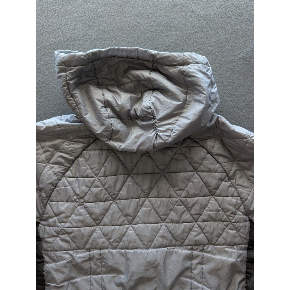 Smartwool Women’s XL Gray Merino Wool Insulated Hooded Full Zip Jacket - Picture 10 of 11